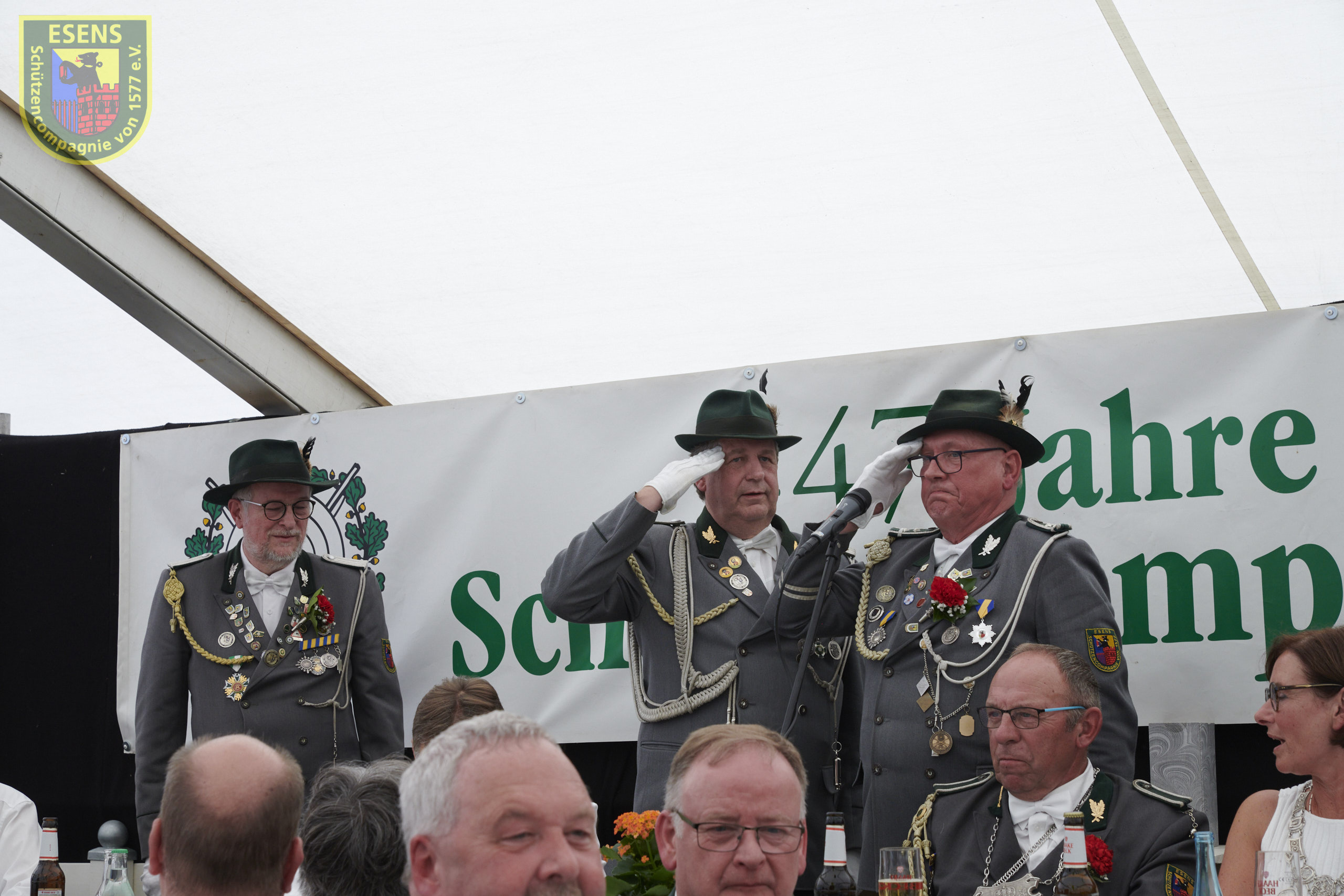 Schuetzencompagnie Esens 15 07 24 12 04  2